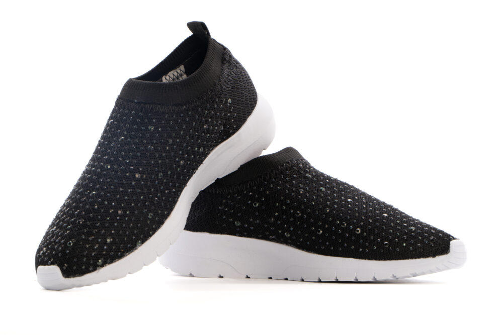 Tênis Taygra CrossFeet Preto Strass - Image 3