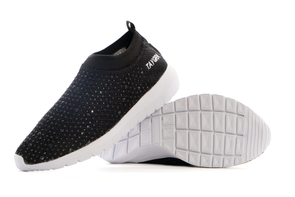 Tênis Taygra CrossFeet Preto Strass - Image 4