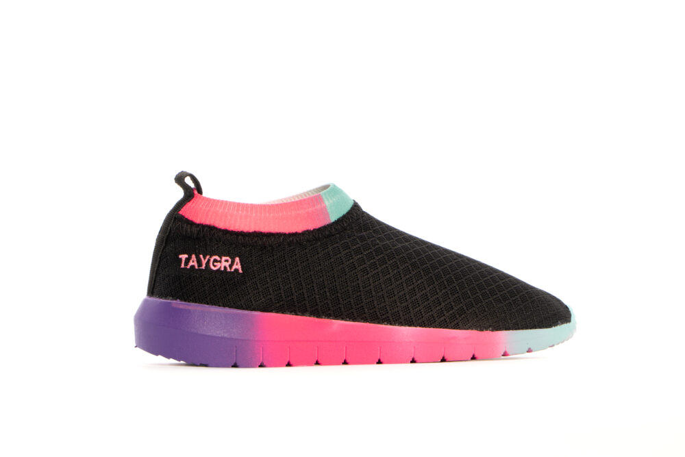 Tênis Taygra CrossFeet Preto Tie Dye