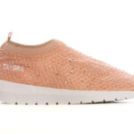 Tênis Taygra CrossFeet Nude Strass