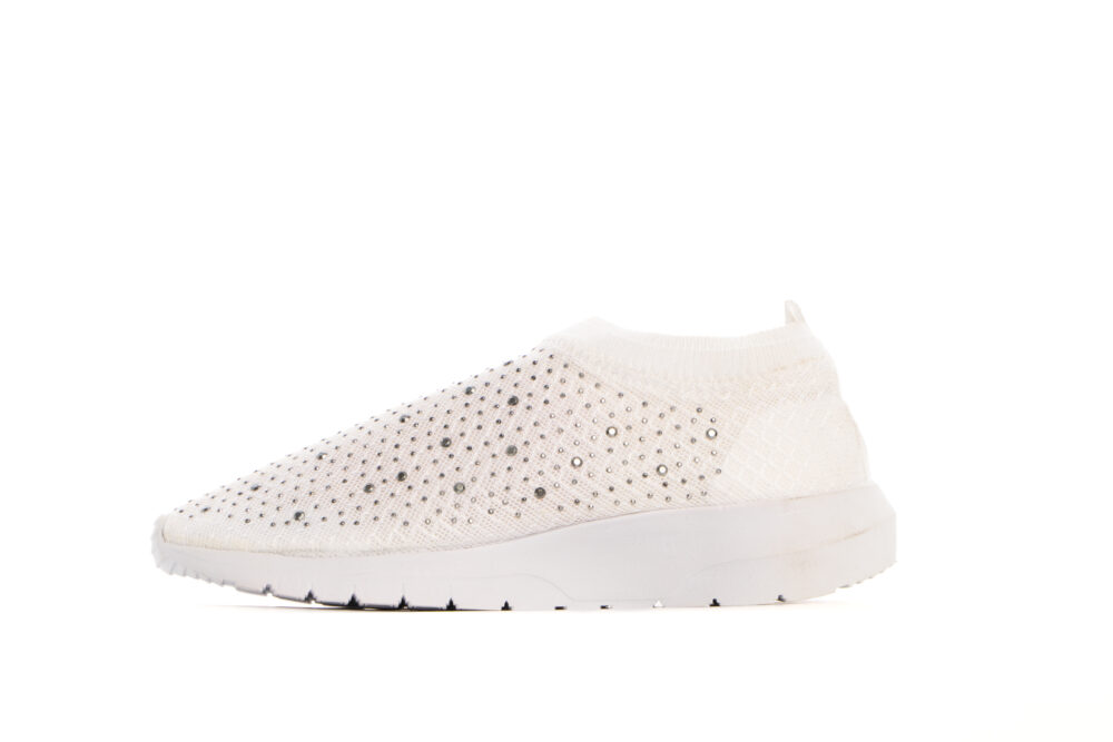 Tênis Taygra CrossFeet Branco Strass - Image 2