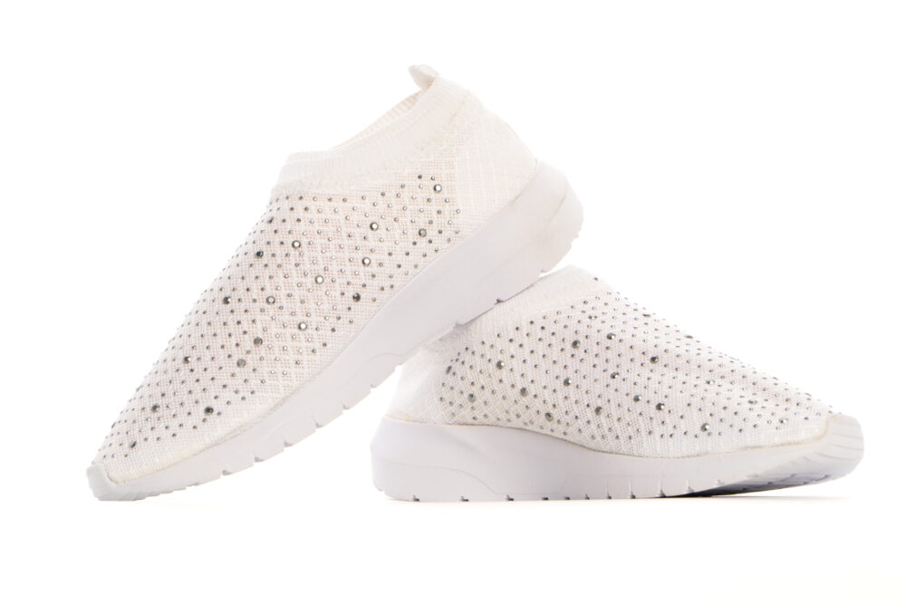 Tênis Taygra CrossFeet Branco Strass - Image 3