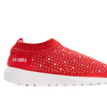Tênis Taygra CrossFeet Vermelho Strass