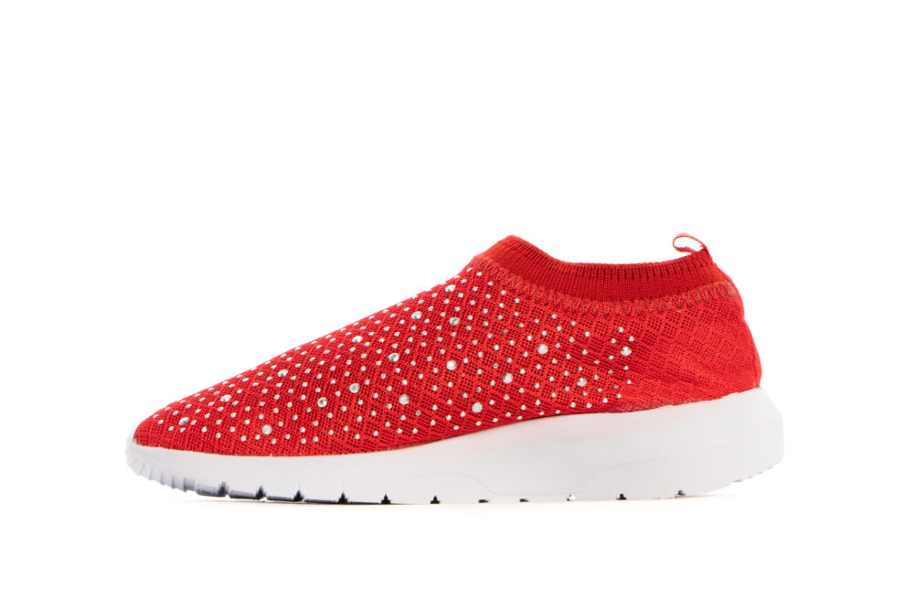 Tênis Taygra CrossFeet Vermelho Strass - Image 2